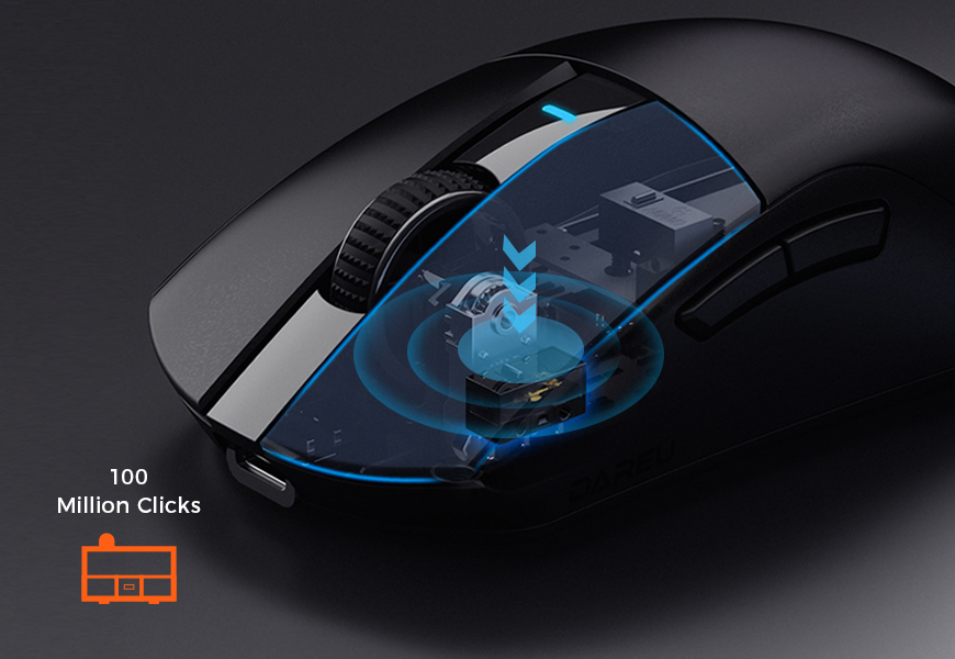 DAREU A950GM Wireless Gaming Mouse - Black