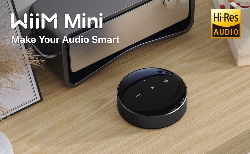 WiiM Mini AirPlay 2 Wireless Audio Streamer