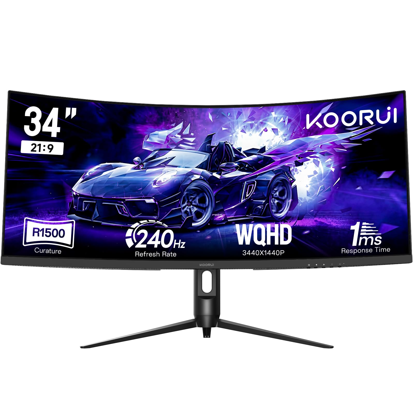 34inch WQHD 240Hz 1500R