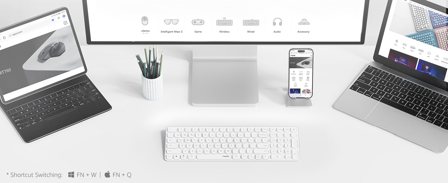 EASILY HOP ACROSS 4 DEVICES