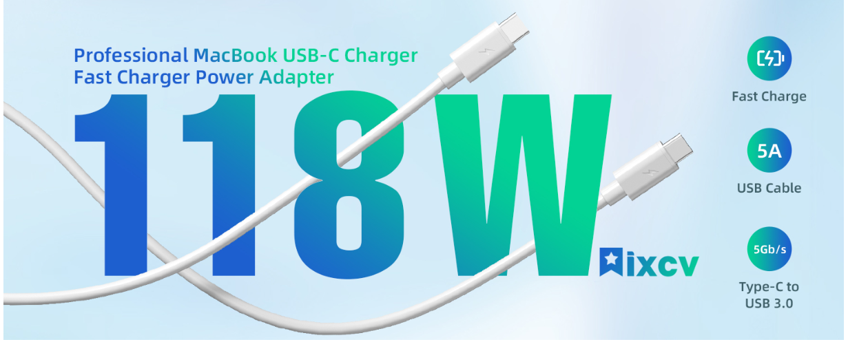  Mac Book Pro Charger - 118W USB C Charger Fast Charger