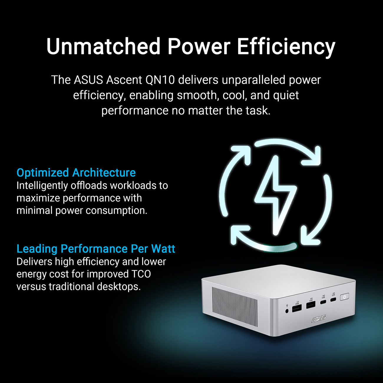 ASUS Ascent QN10 Full System Mini PC