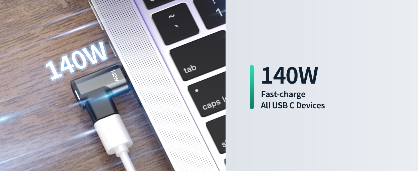 140W Magnetic USB C Adapter
