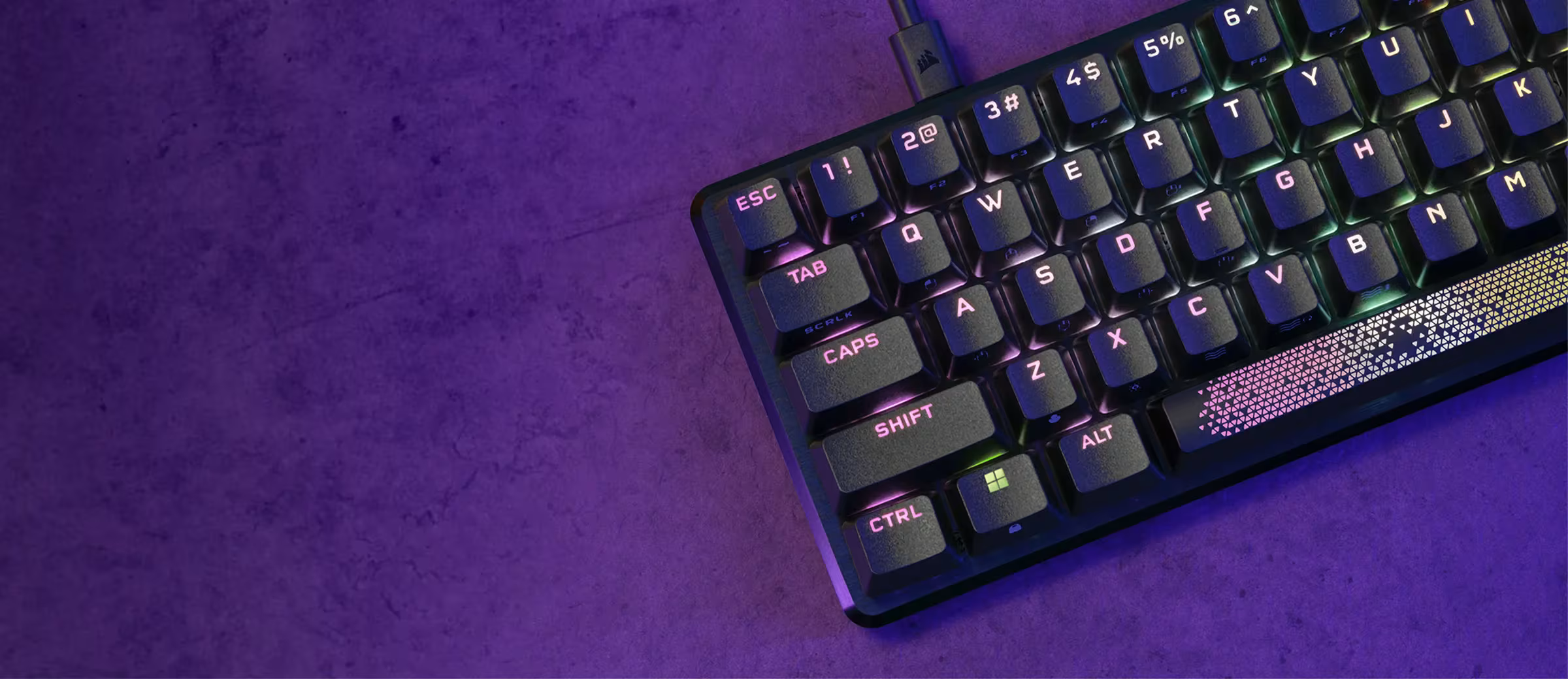 Corsair K65 PRO Mini RGB 65% Optical-Mechanical Wired Gaming Keyboard