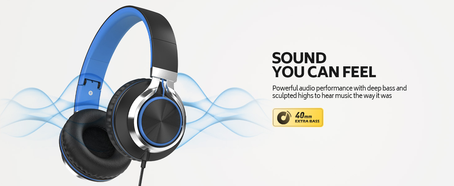 AILIHEN C8 Kids Wired Headphones