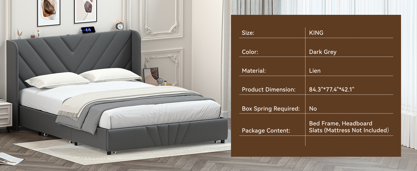 GTRACING Bed Frame