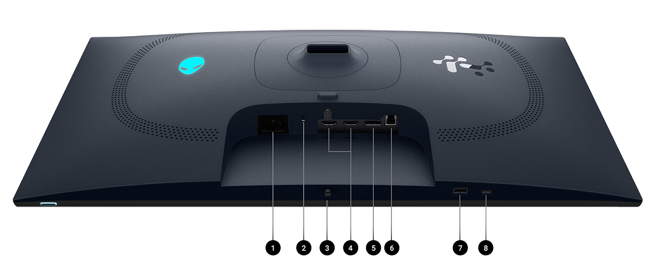 Alienware AW2725D USB-C OLED Gaming Computer Monitor