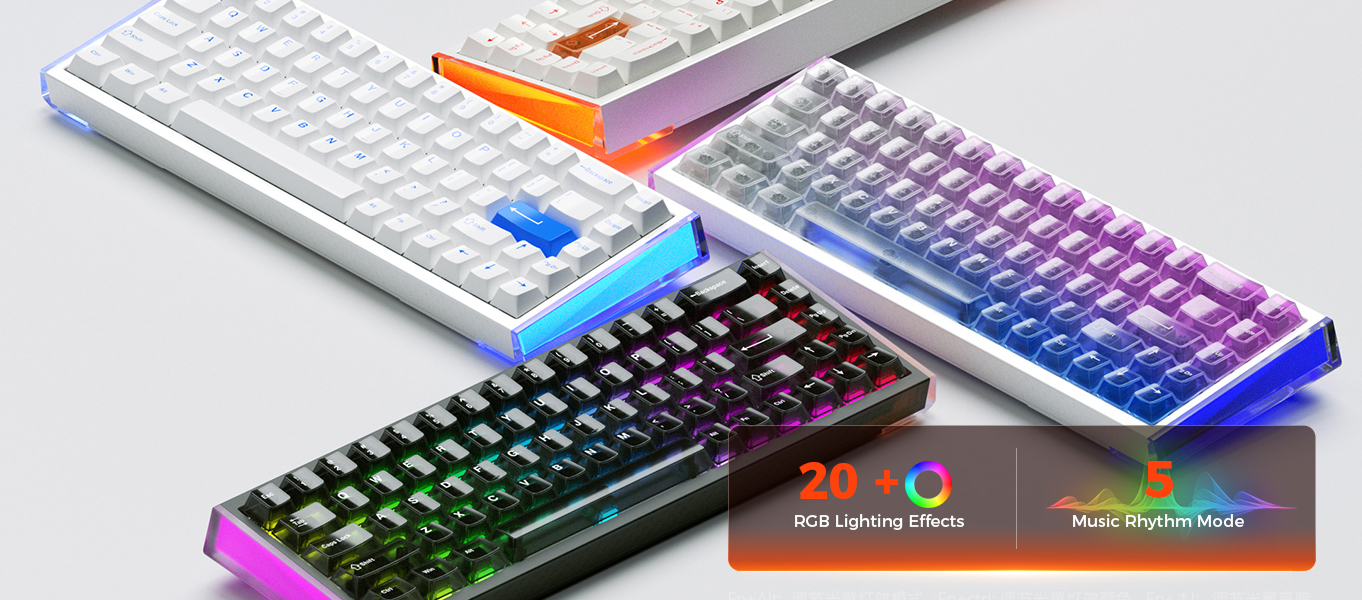 DAREU COOL68 65% Wired Gaming Keyboard