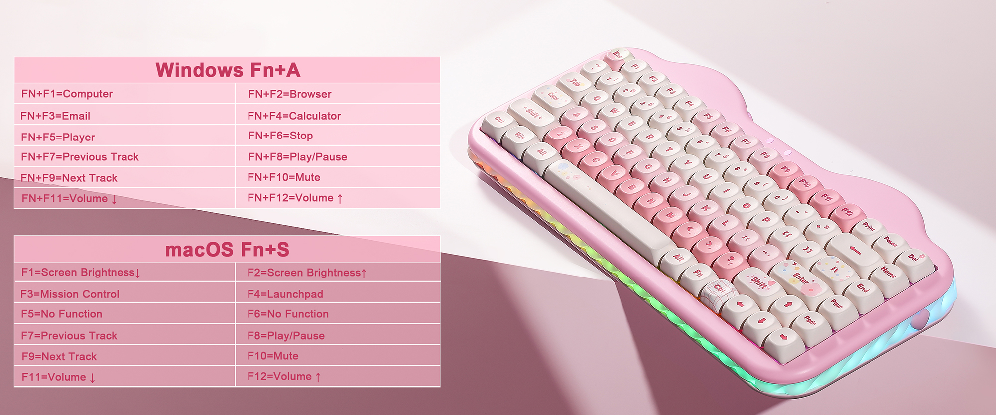 Windows&macOS Fn Shortcuts