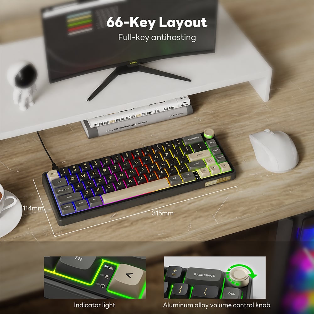 66 key layout