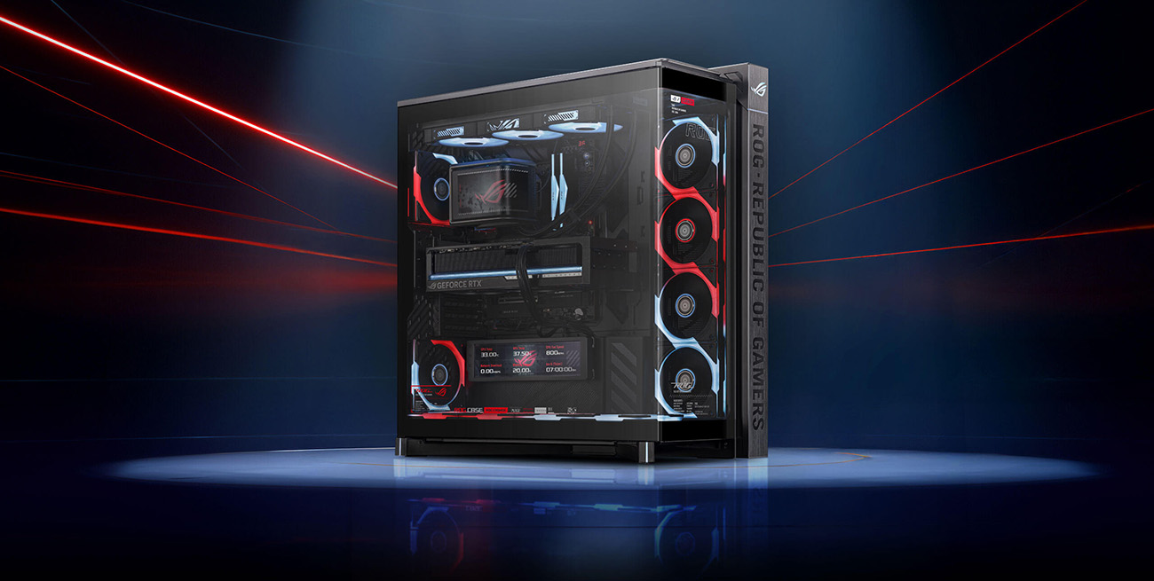 ASUS ROG Cronox EATX Full Tower Panoramic Case