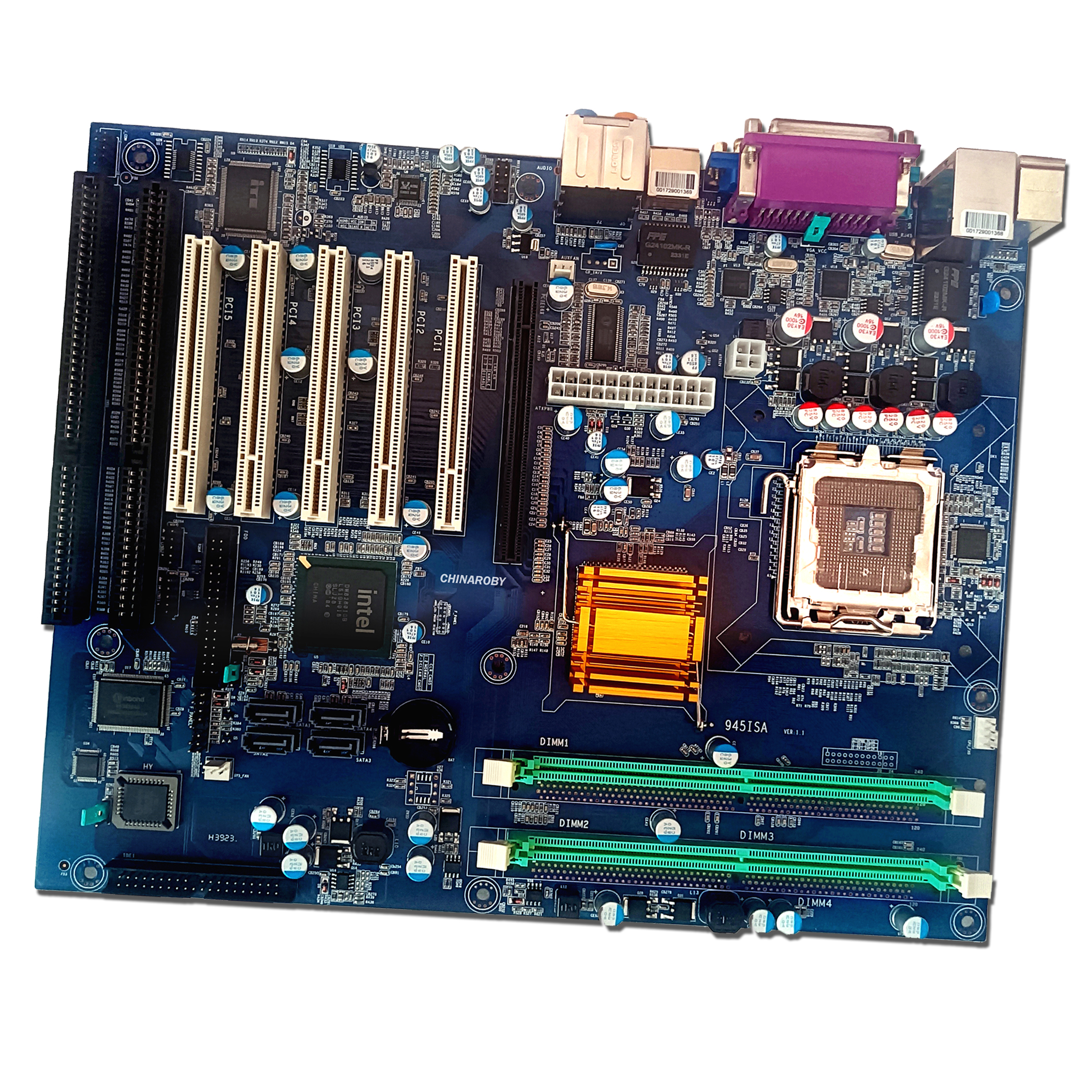 atx motherboard with pci slot