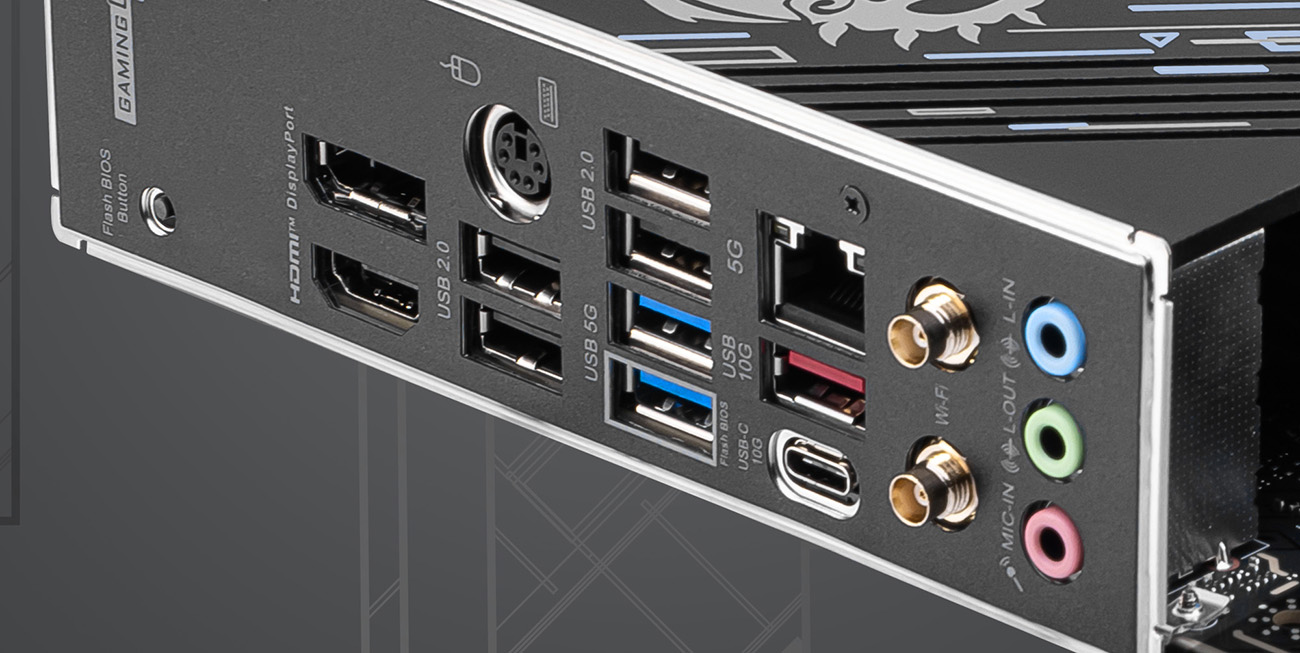 MSI Z890 GAMING PLUS WIFI6E Motherboard