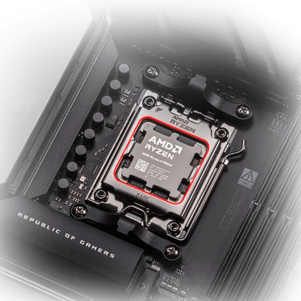 ASUS ROG CROSSHAIR X870E HERO AMD X870E AM5 ATX motherboard