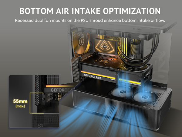  Antec C6 Curve Air Mid-Tower Case