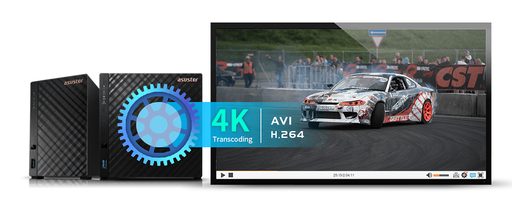 Asustor AS1204T Drivestor 4 Gen 2 Desktop NAS