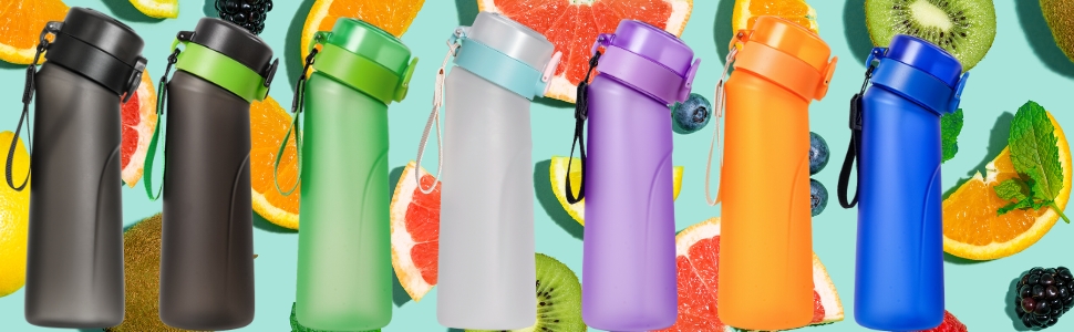 Alpha Fit Flavored Water Bottle, Air Up Water Bottle with Flavor Pods, AirUp, Air Up Water Bottle, W