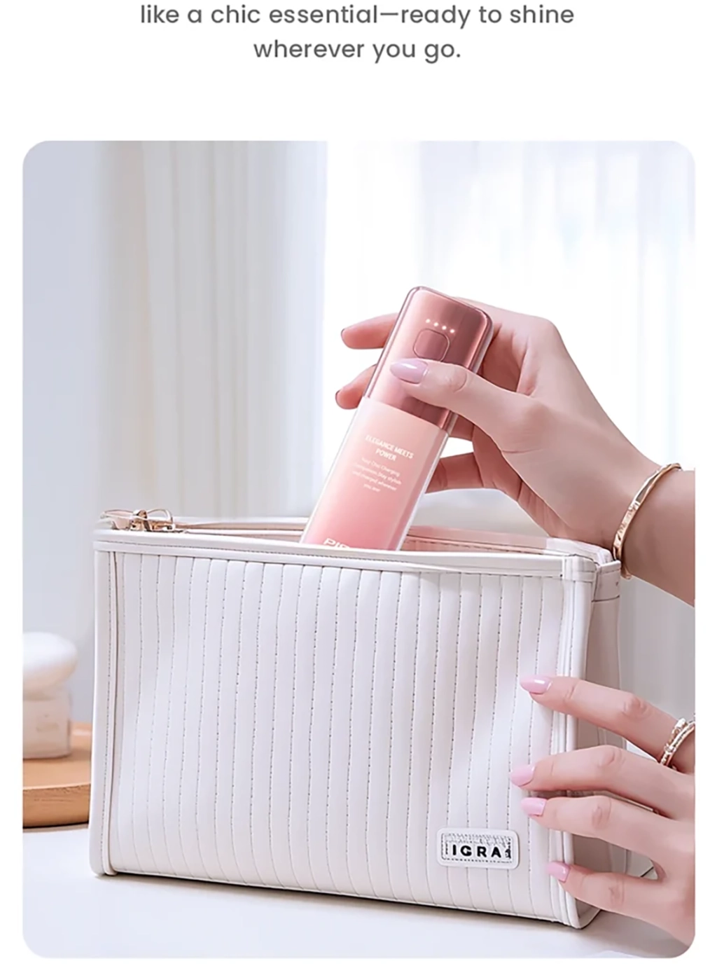 PISEN Power GlamVolt 5000mAh 30W Fast Charging Power Bank