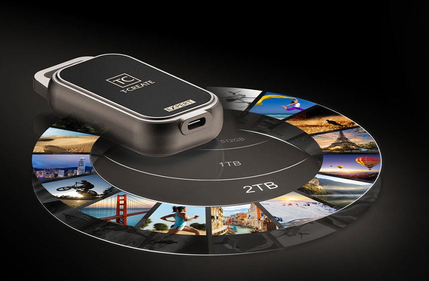 Team Group EXPERT P34F Find My External SSD