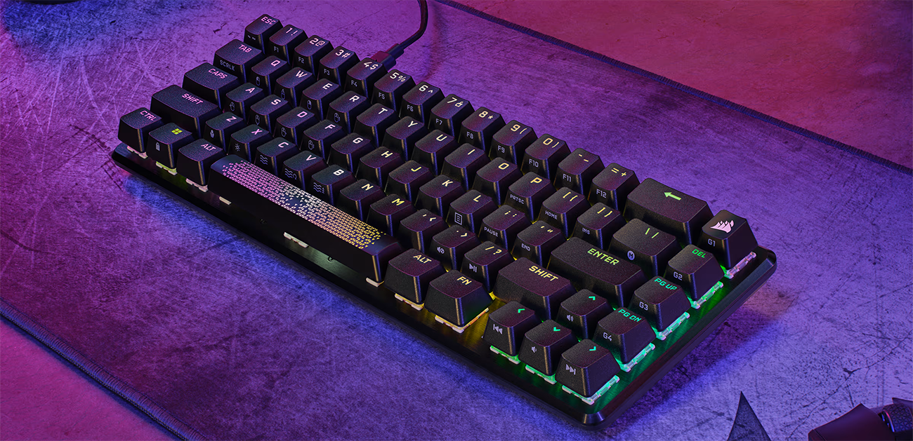 Corsair K65 PRO Mini RGB 65% Optical-Mechanical Wired Gaming Keyboard