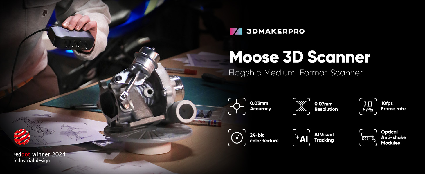 moose 3d scanner