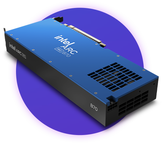 Intel Pro Arc Pro B70 AI and Workstation Graphics Card