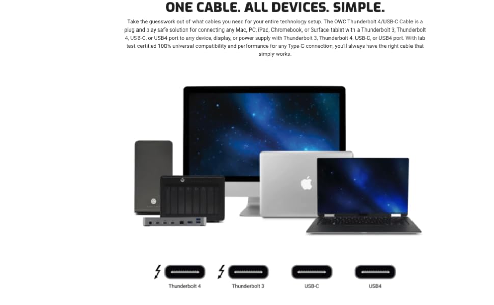 One Cable. All Devices. Simple.