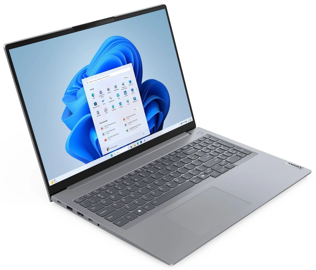 Lenovo ThinkBook G7 16" WUXGA 6-Core Ryzen 5 7533HS Up to 64GB Up to 2TB SSD Camera Fingerprint