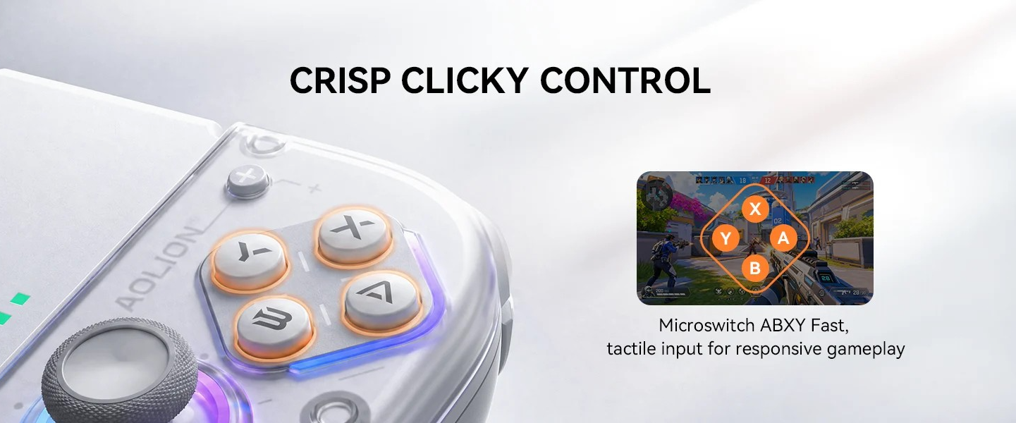 Crisp Clicky Control