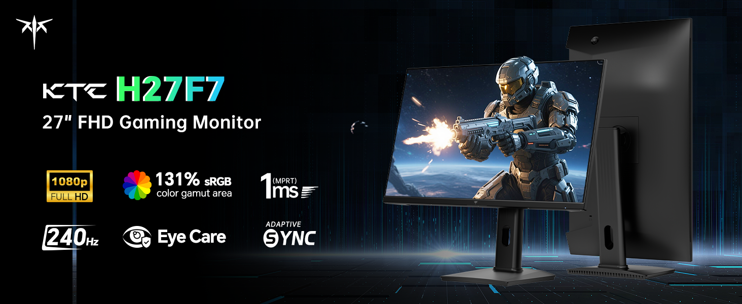 KTC H27F7 27" FHD Gaming Monitor