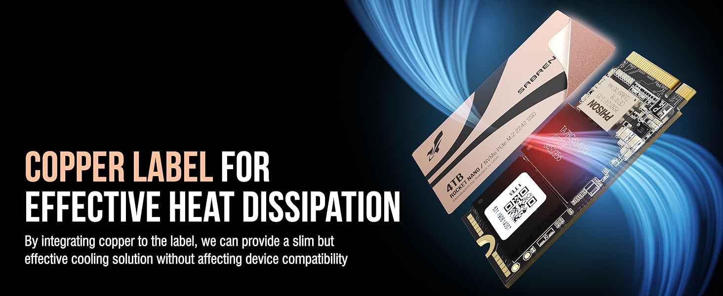 SABRENT Rocket 2242 4TB NVMe SSD