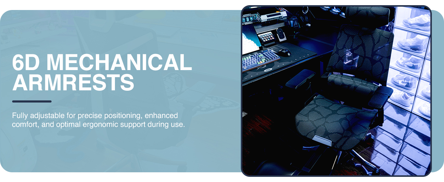 ergonomic fabric gaming chair, pro gamer chair with 4D armrests, high-back reclining desk chair