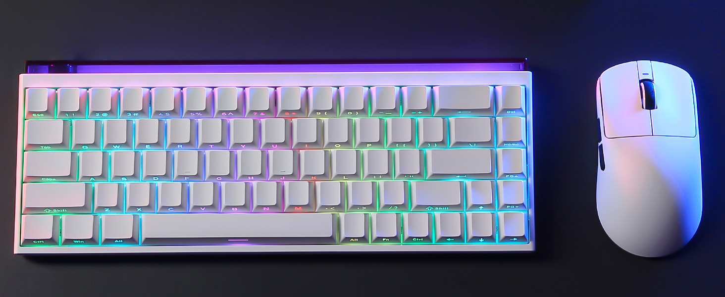 Wireless Gaming Mouse, 18000 DPI, High-Precision PAW3395 SE Sensor,55g Lightweight, Tri-Mode 2.4G/BT