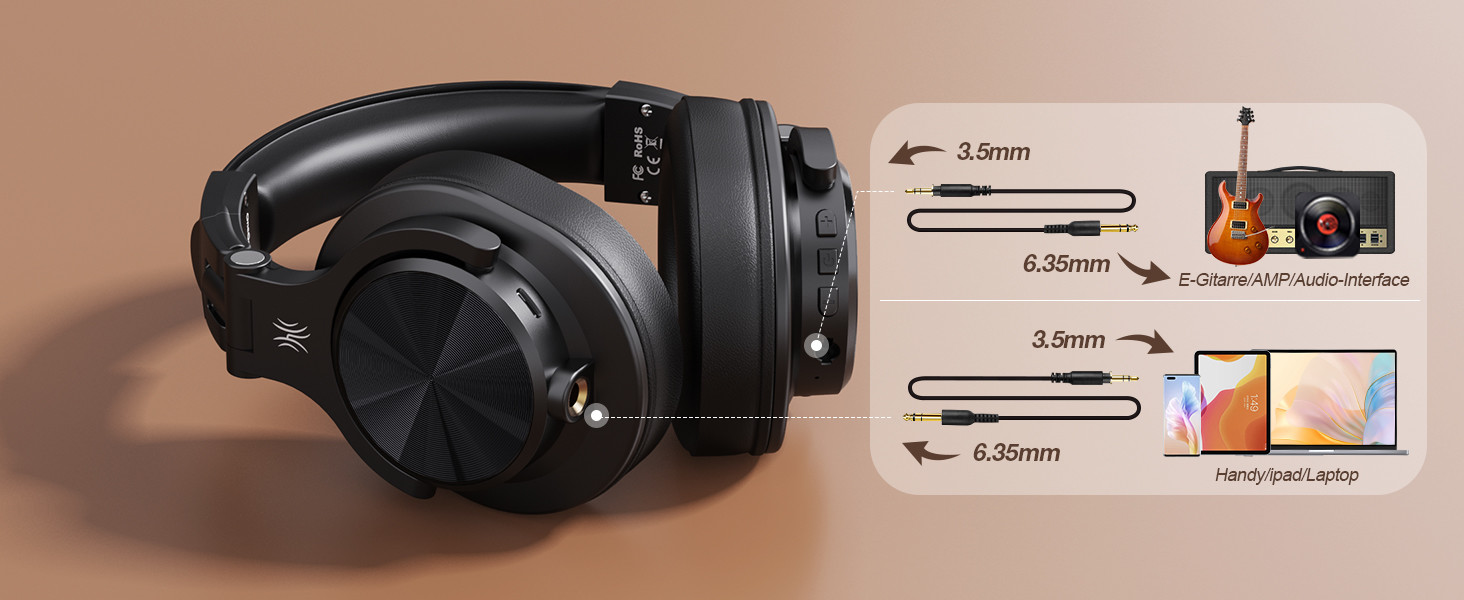 OneOdio A70 Bluetooth Over Ear Headphones