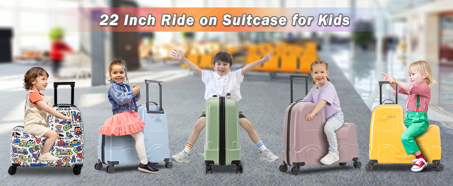 22 inch Kids Ride On Luggage