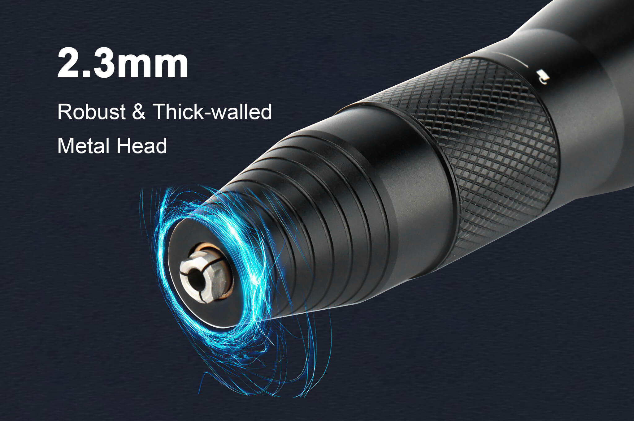 Thick-walled metal head