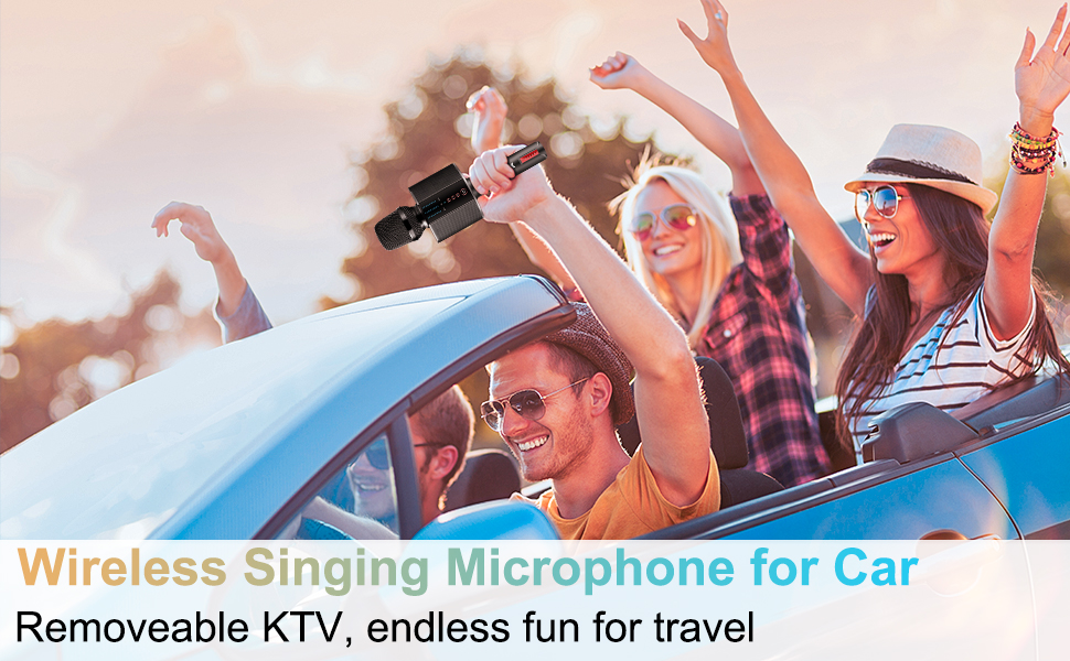 BONAOK G50 Karaoke Microphone