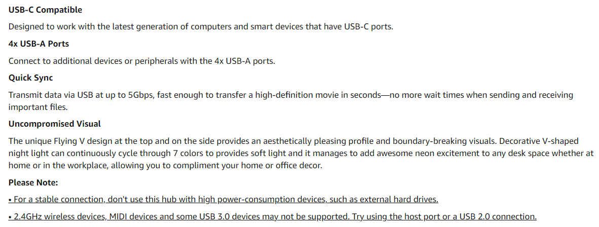 USB-C Compatible