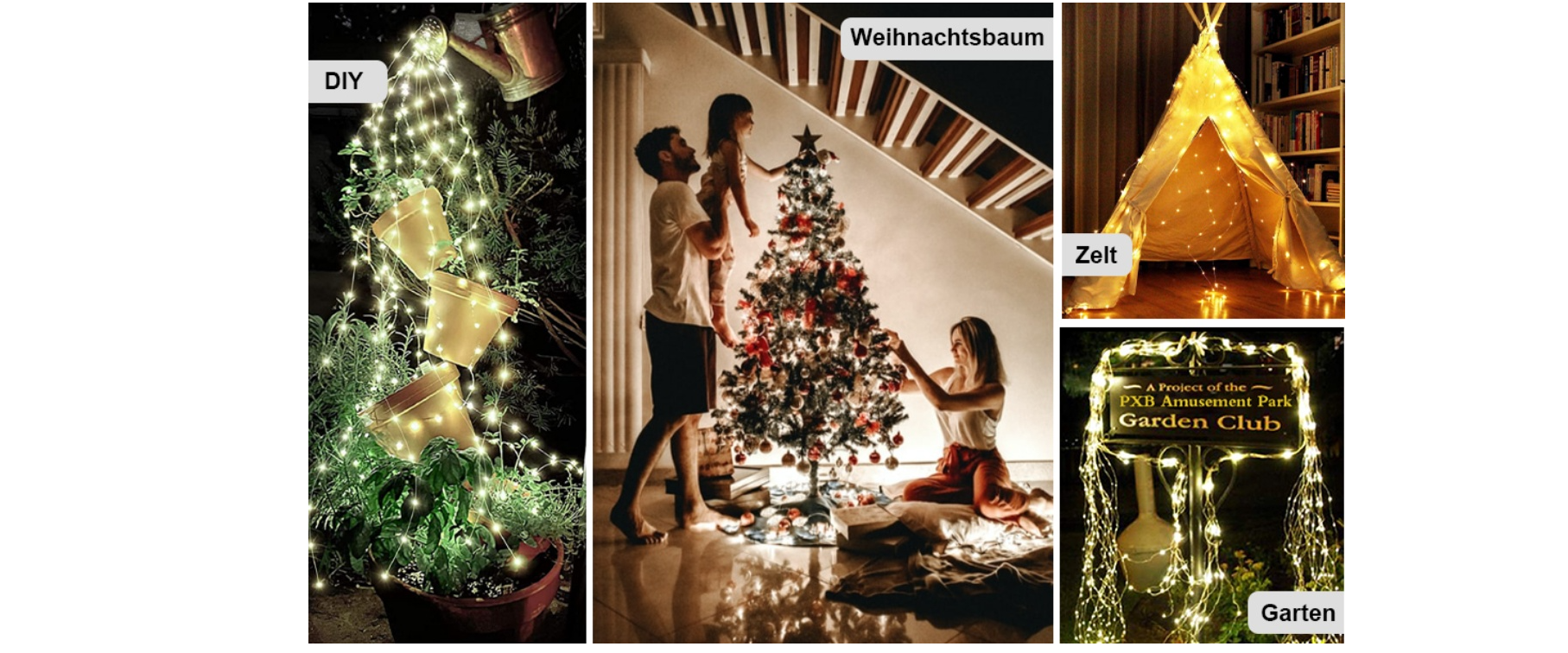 christmas tree decor, garden lighting, tent decoration, DIY home decor, indoor outdoor fairy lights