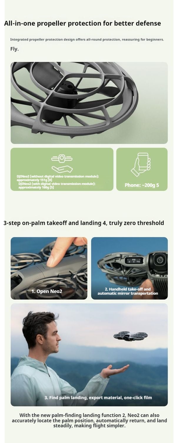 DJI Neo 2 Product Specifications