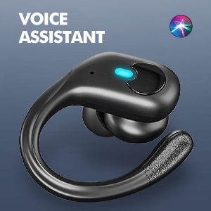 Wireless Earbuds, Bluetooth Headphones 5.3 HiFi Stereo Ear Buds, 80H Bluetooth Earbuds with Dual LED