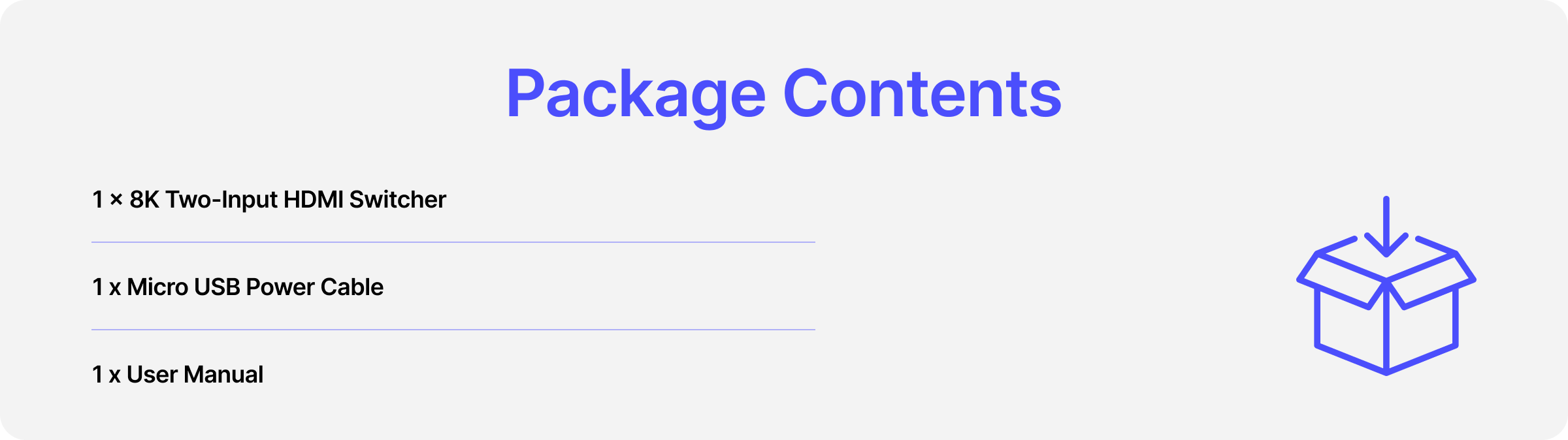 package content