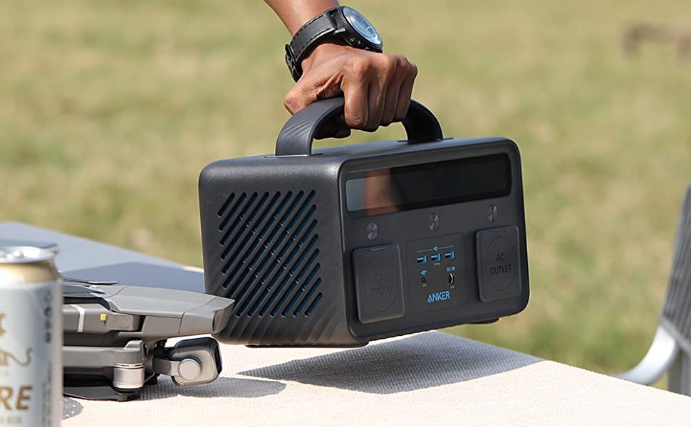 Anker Portable Power Station, Powerhouse II 300, 300W/288Wh Solar 