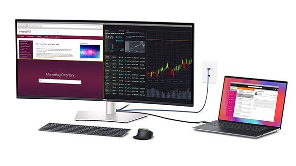Dell UltraSharp U4025QW 40-inch Curved Thunderbolt™ Hub Monitor