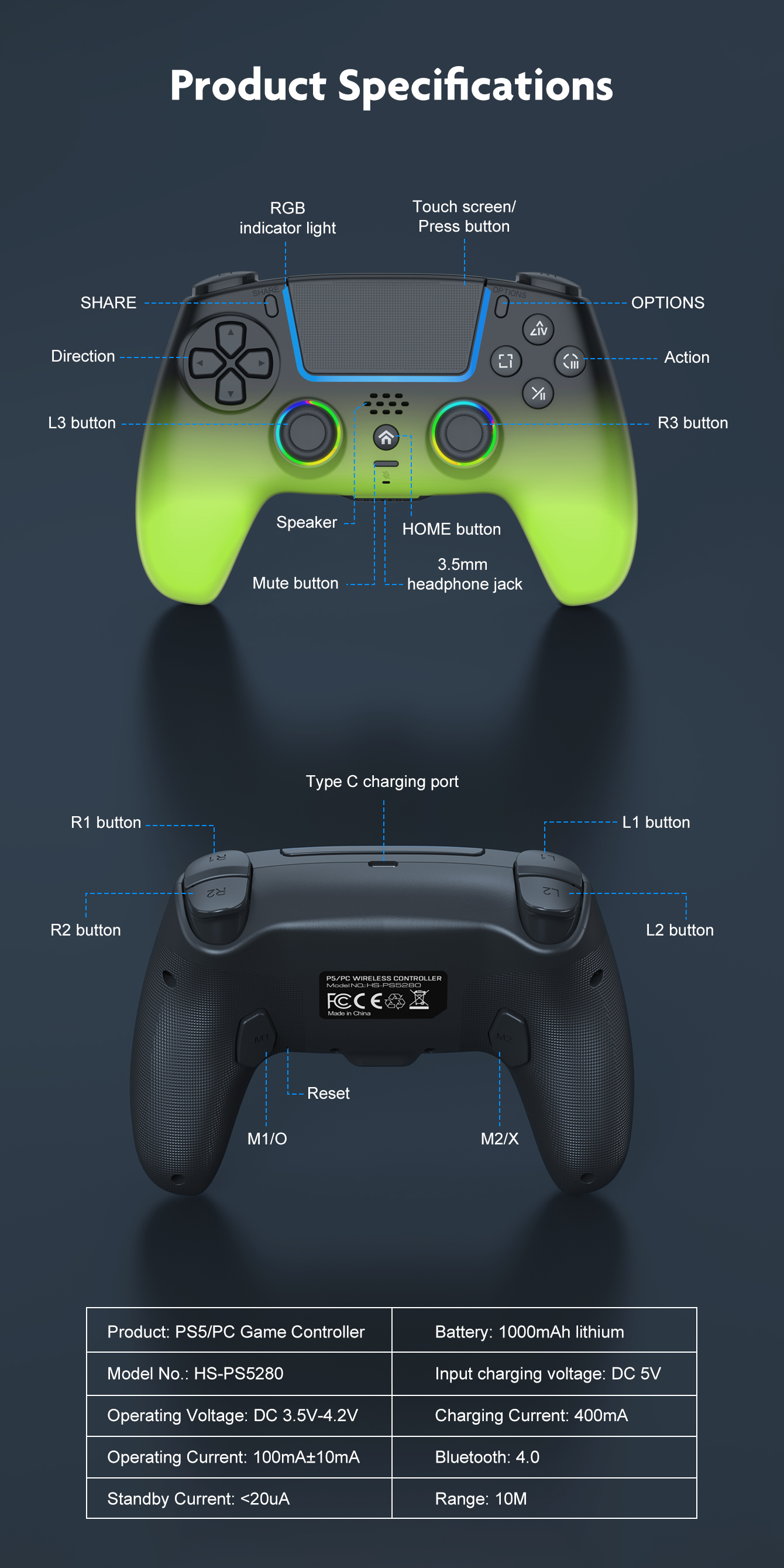 Product Specifications