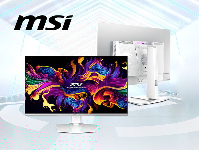 MSI MPG 321URXW QD-OLED Gaming Computer Monitor