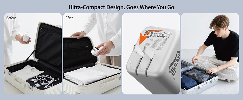 Ultra-Compact Design. Goes Where You Go