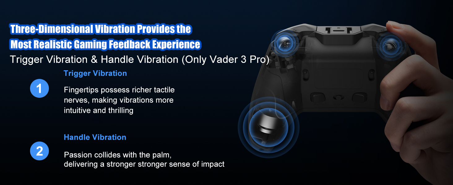3D vibration feedback
