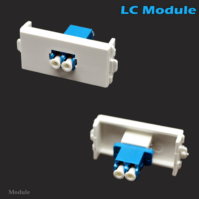 LC Duplex Keystone Wall Plate
