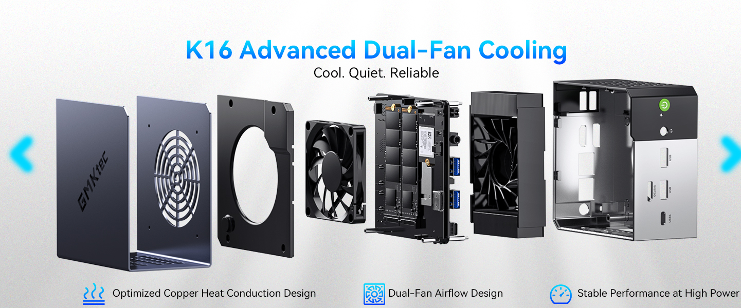 Dual Cooling Fans